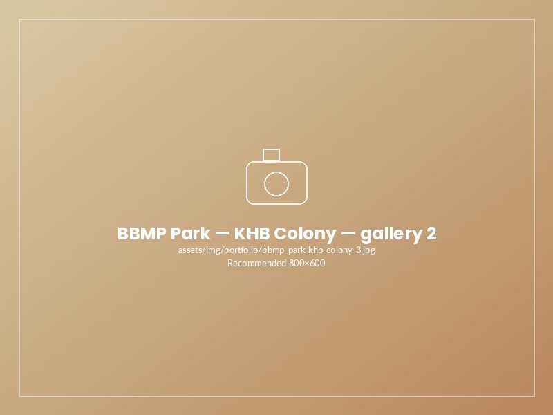 BBMP Park — KHB Colony (Ward 101) — photo 2
