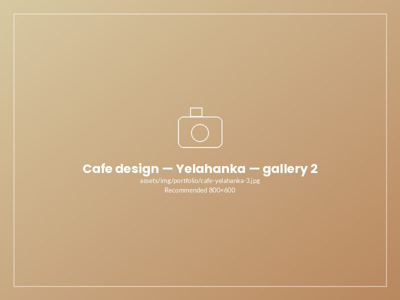 Cafe design — Yelahanka — photo 2