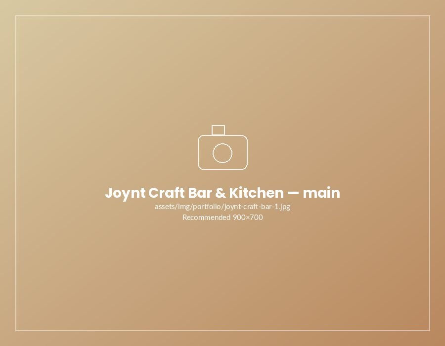 Joynt Craft Bar & Kitchen