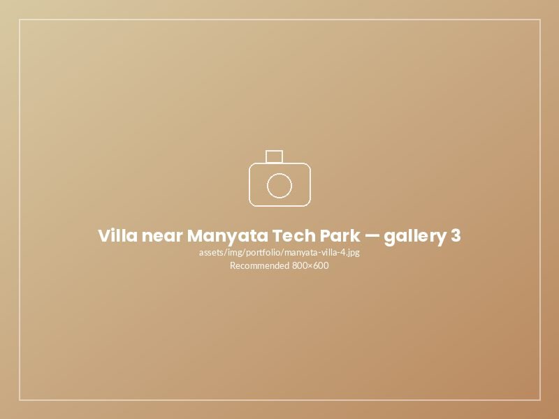 Villa near Manyata Tech Park — photo 3