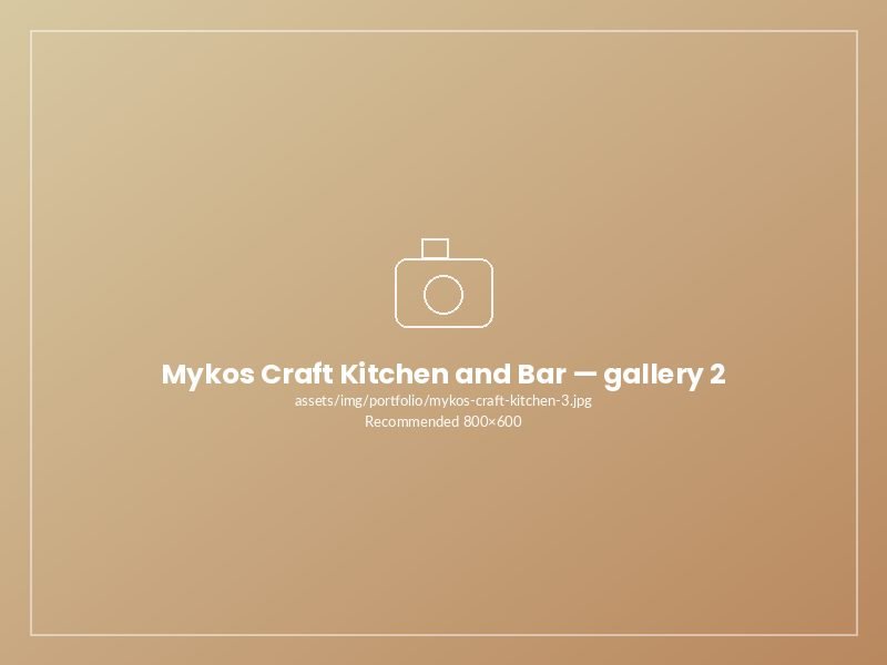 Mykos Craft Kitchen and Bar — photo 2