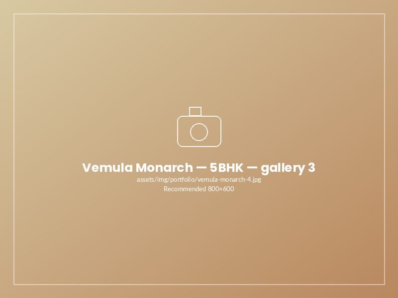 Vemula Monarch — 5BHK — photo 3